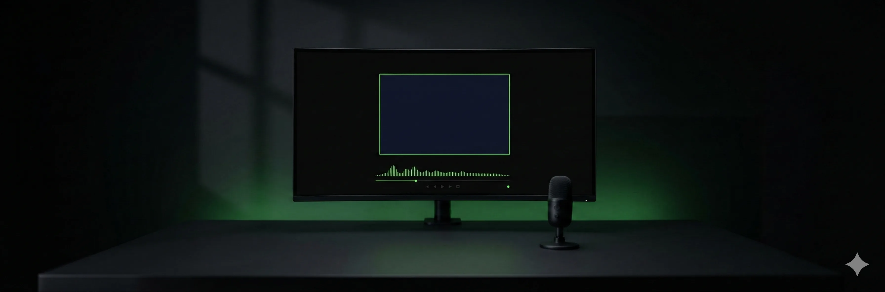 Recorder UI desk setup